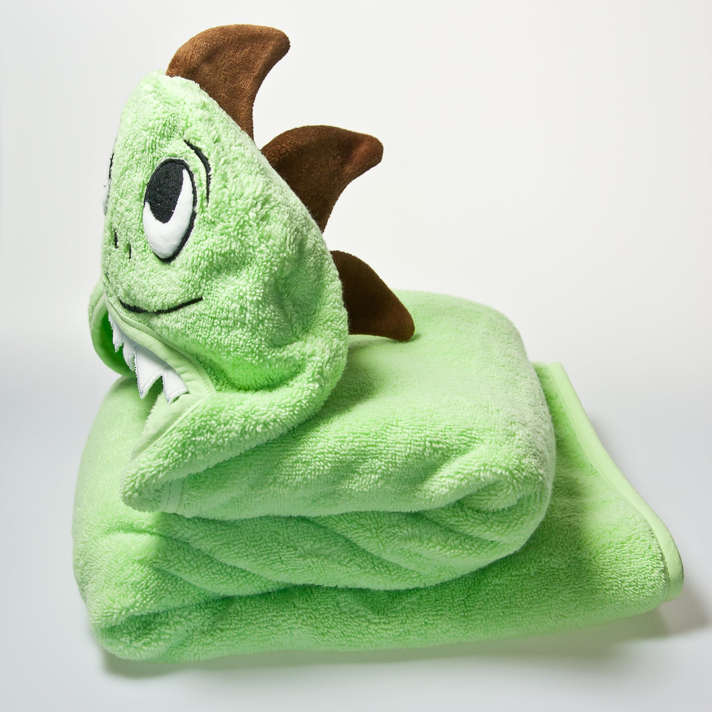 Grow With Love - Serviette à capuche en coton motif dinosaure