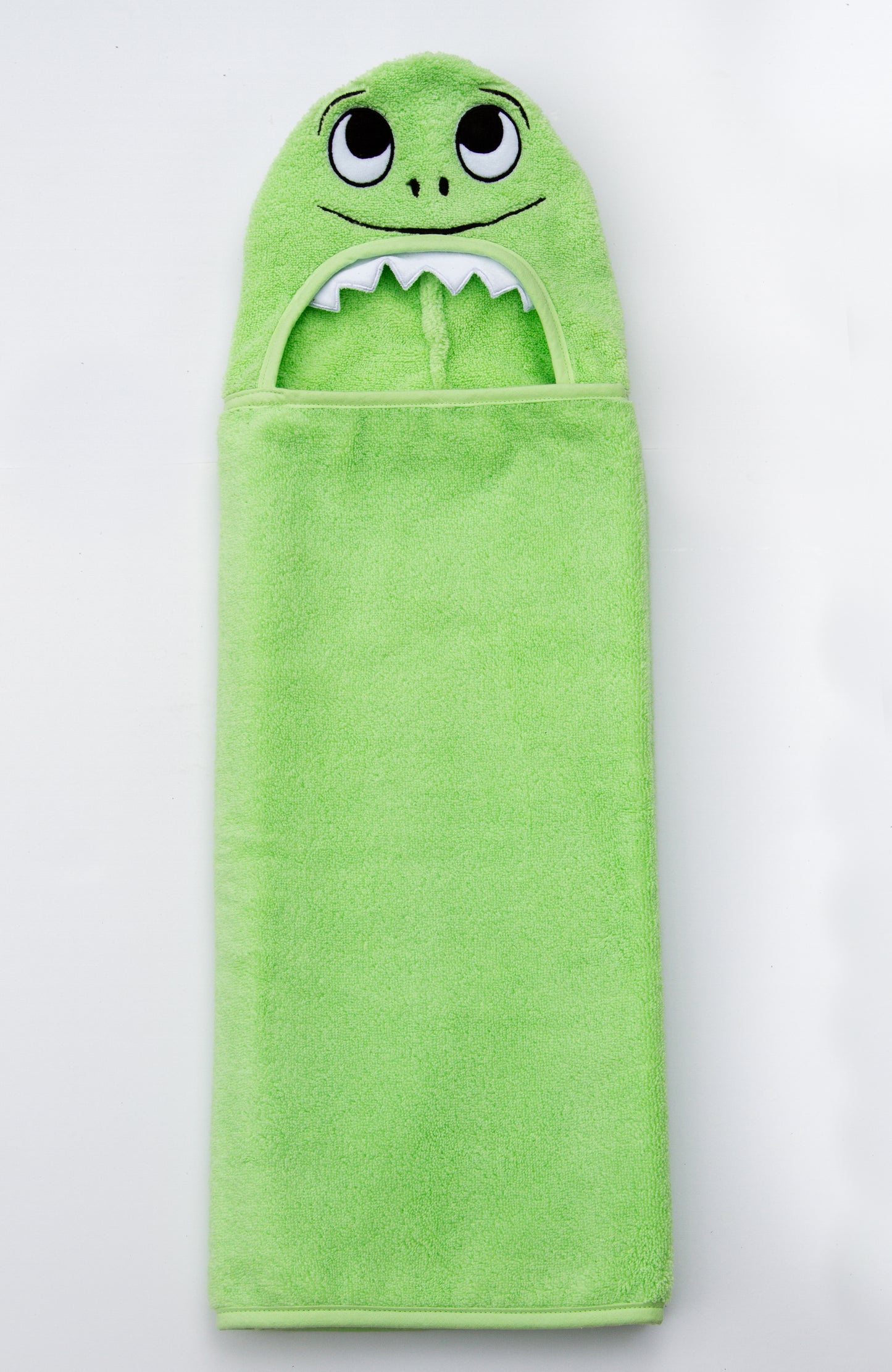 Grow With Love - Serviette à capuche en coton motif dinosaure